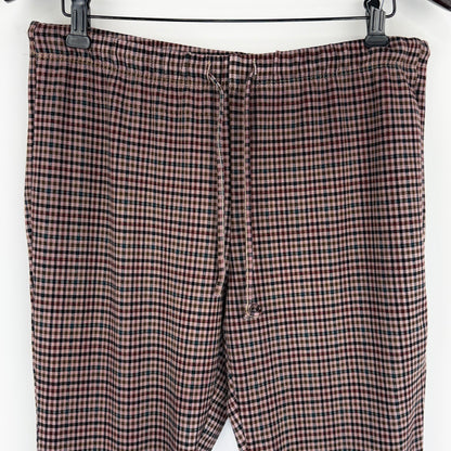 Jules Leopold Plaid Crop