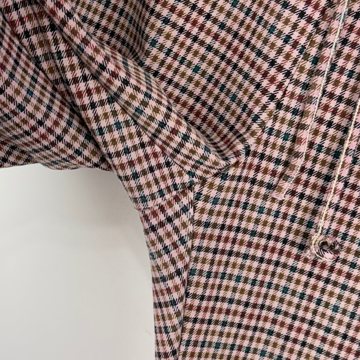 Jules Leopold Plaid Crop