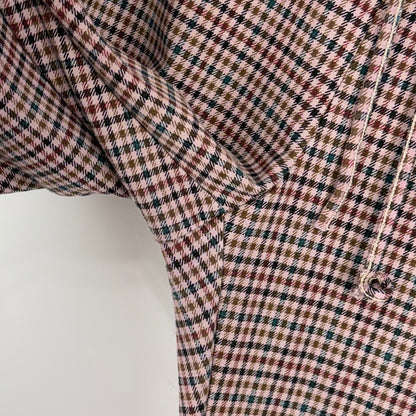 Jules Leopold Plaid Crop