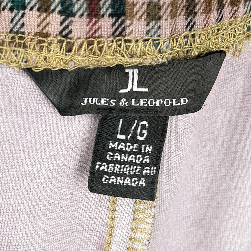Jules Leopold Plaid Crop