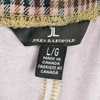 Jules Leopold Plaid Crop