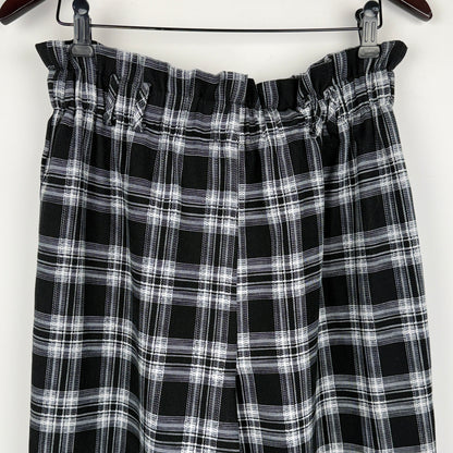 SHEIN Plaid Pull-On Pants