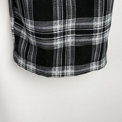SHEIN Plaid Pull-On Pants
