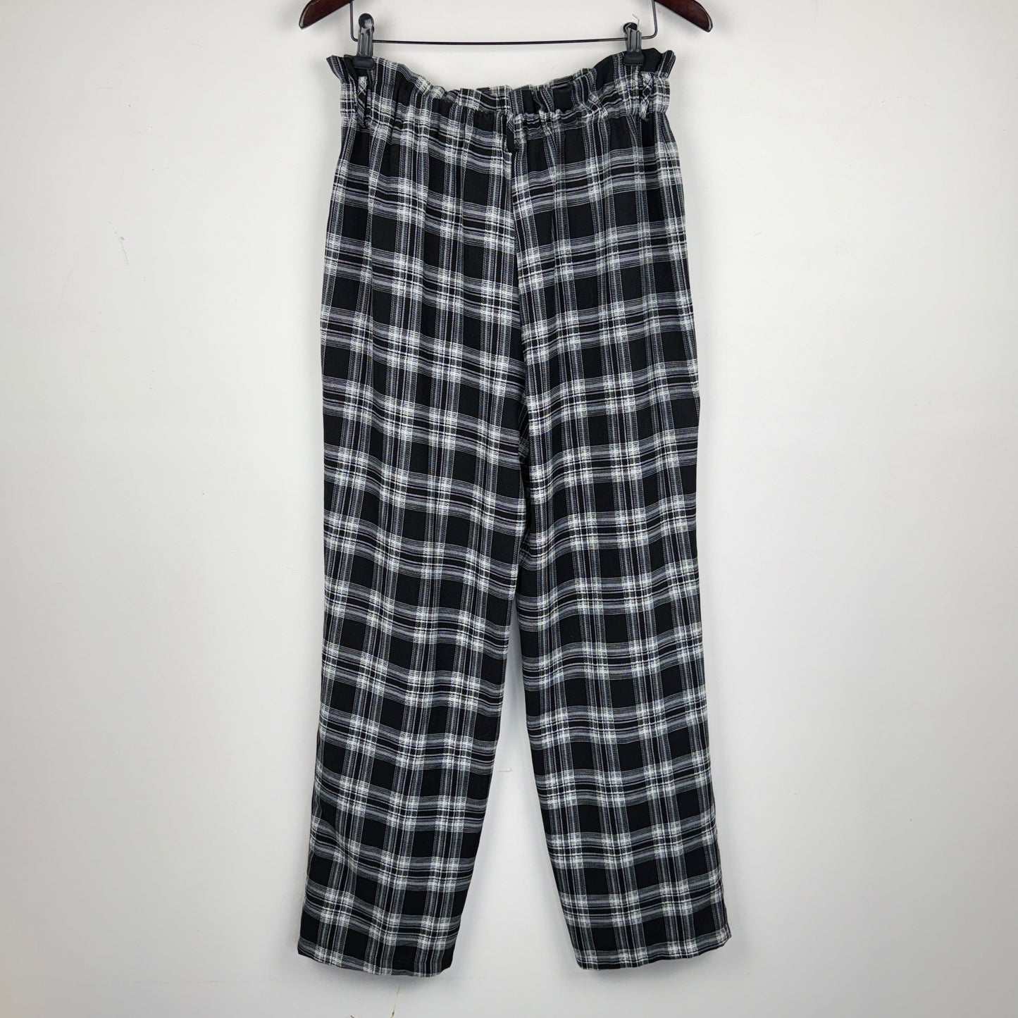 SHEIN Plaid Pull-On Pants