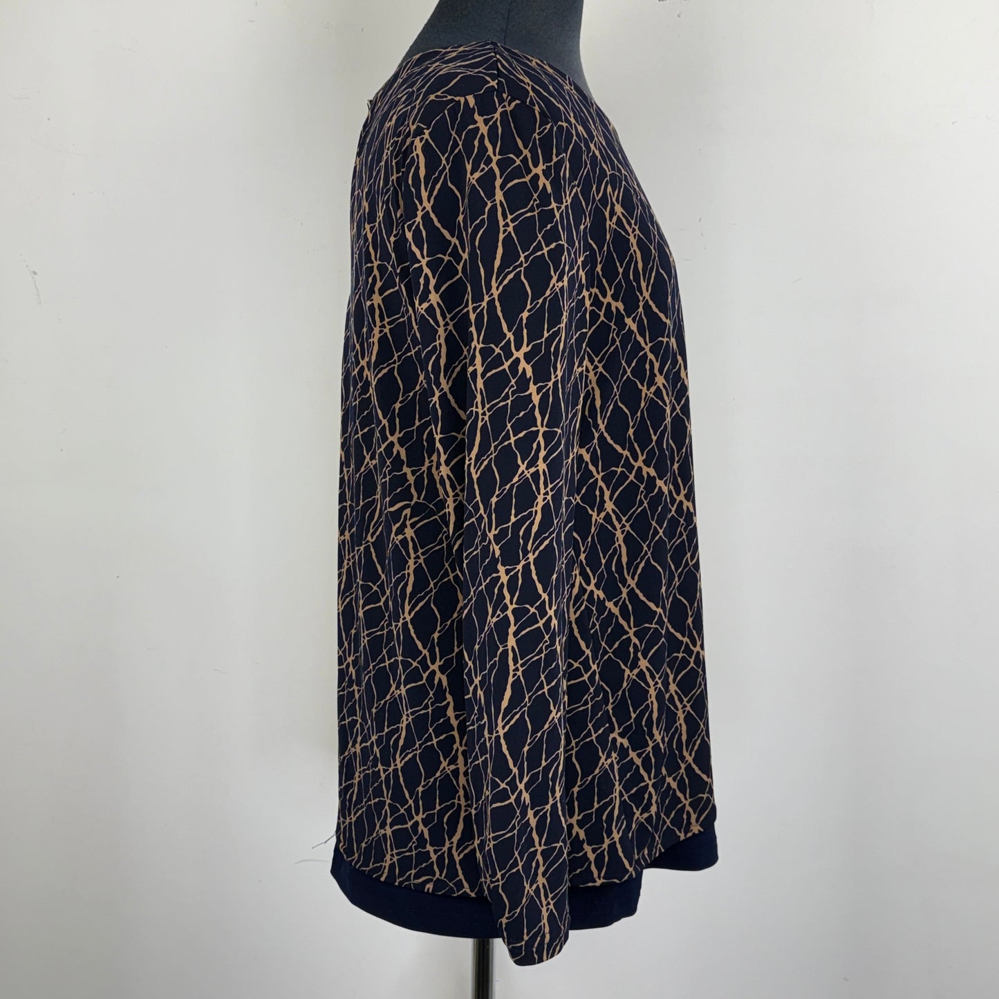 Nina Leonard Layered Tunic Top