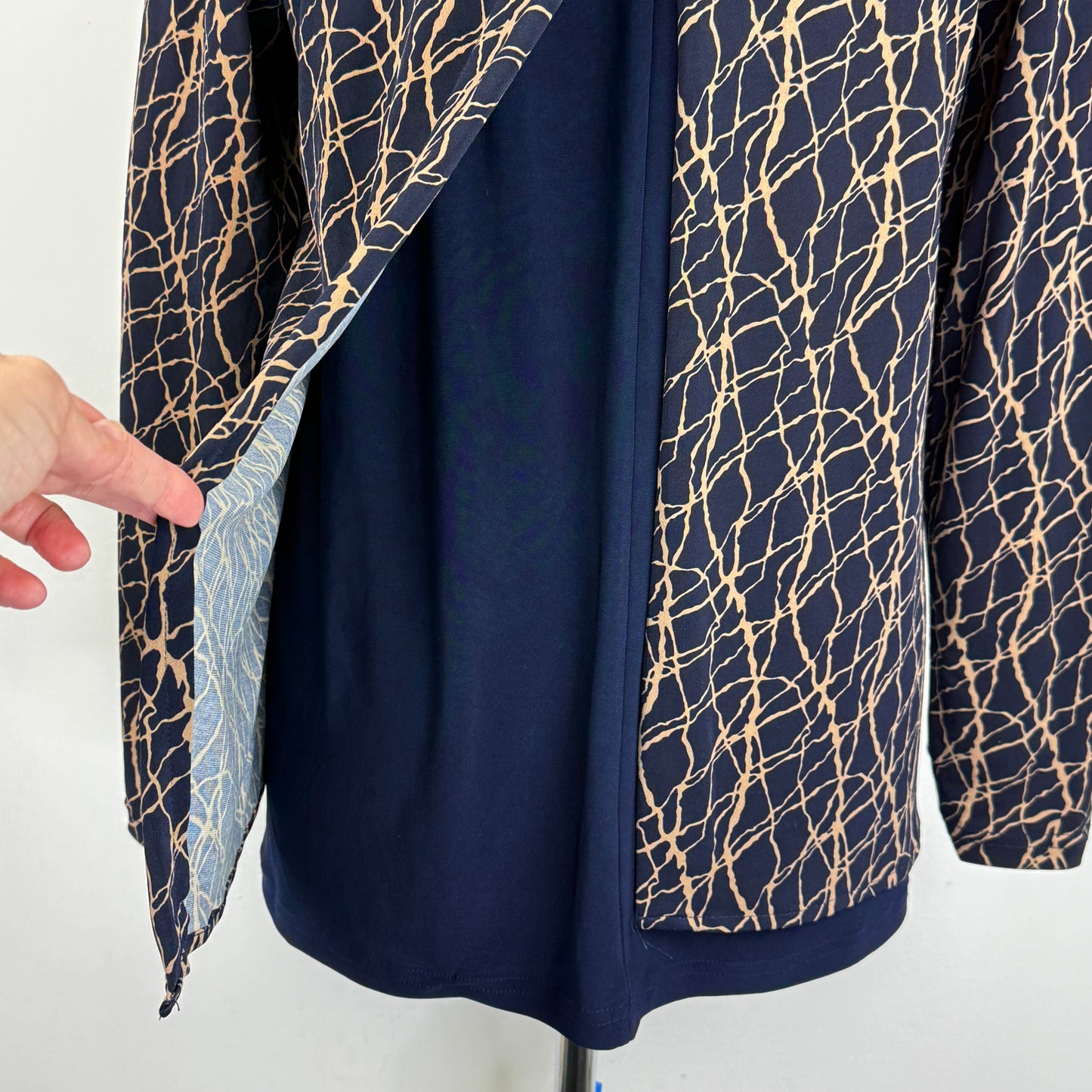 Nina Leonard Layered Tunic Top