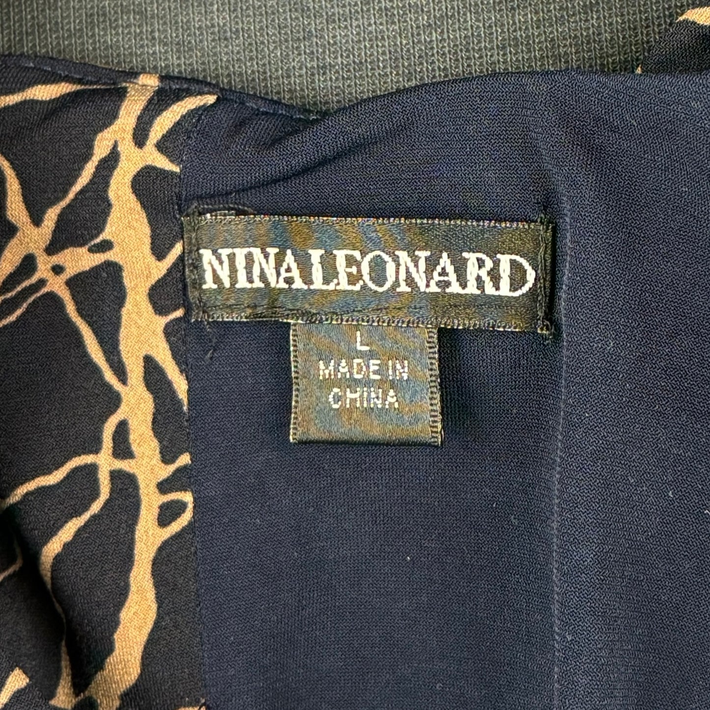 Nina Leonard Layered Tunic Top