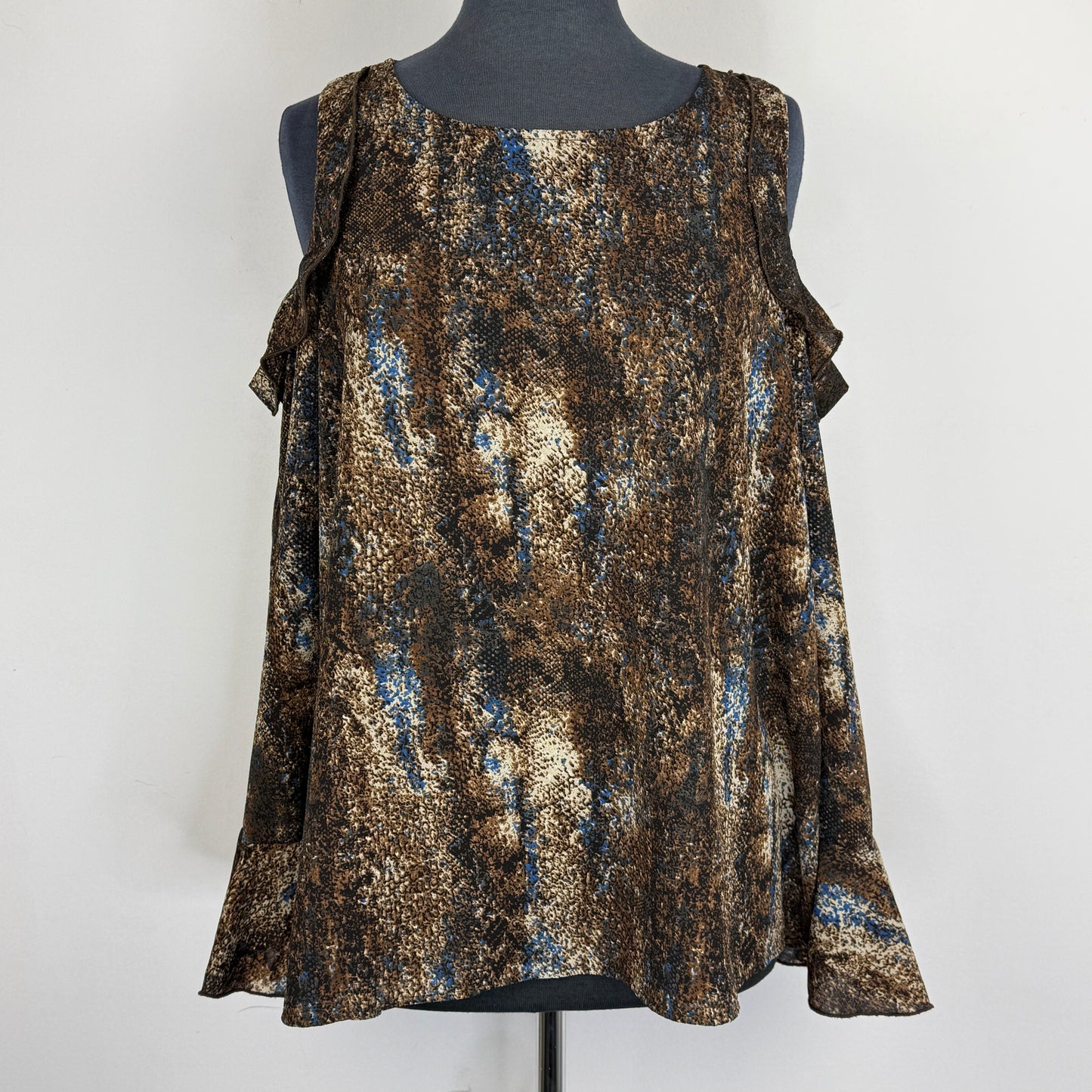 Artizan Sheer Ruffle Blouse