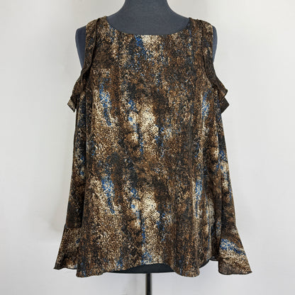 Artizan Sheer Ruffle Blouse