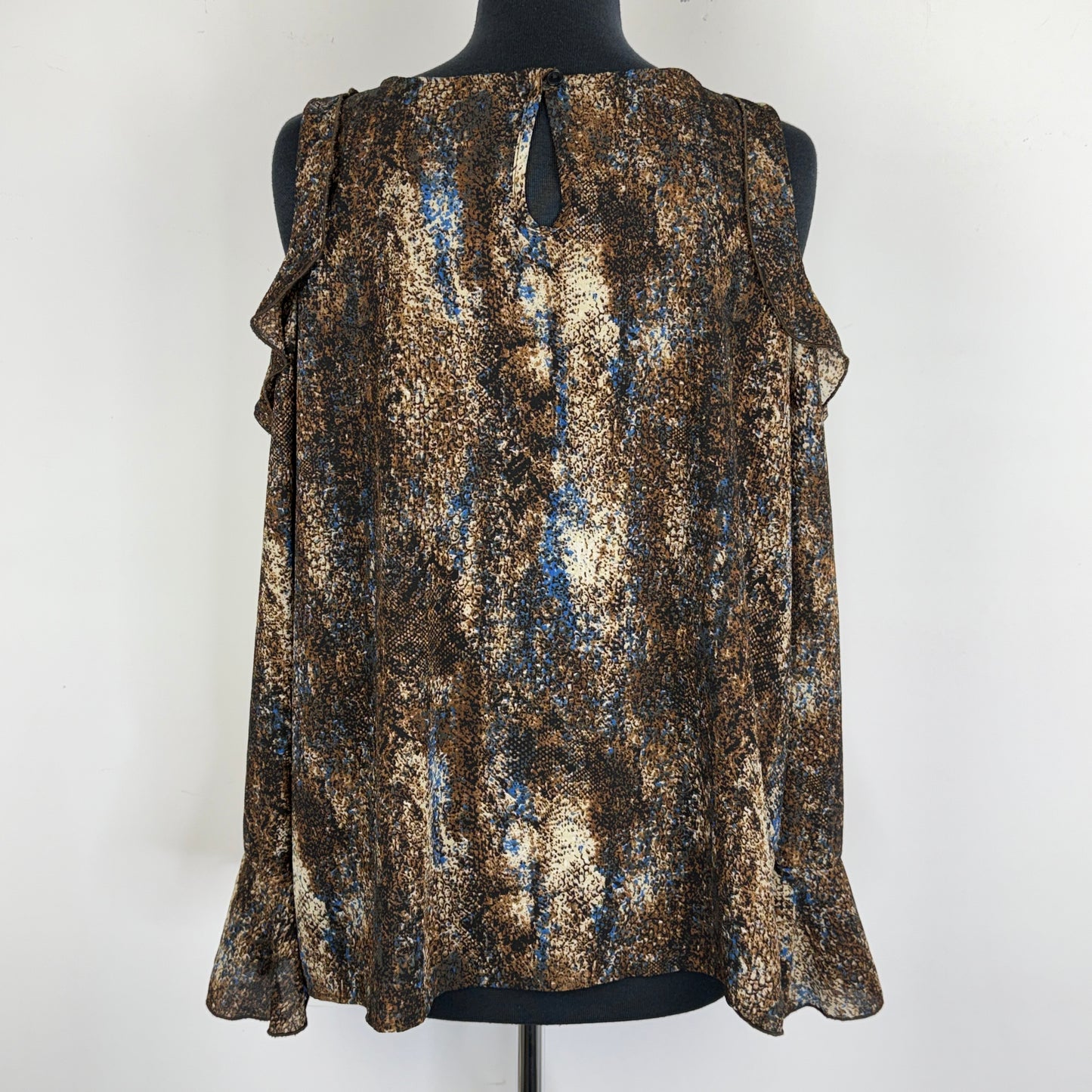 Artizan Sheer Ruffle Blouse