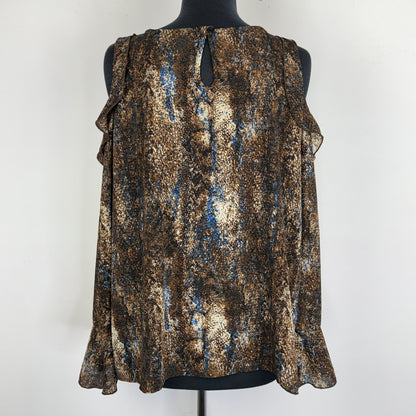 Artizan Sheer Ruffle Blouse