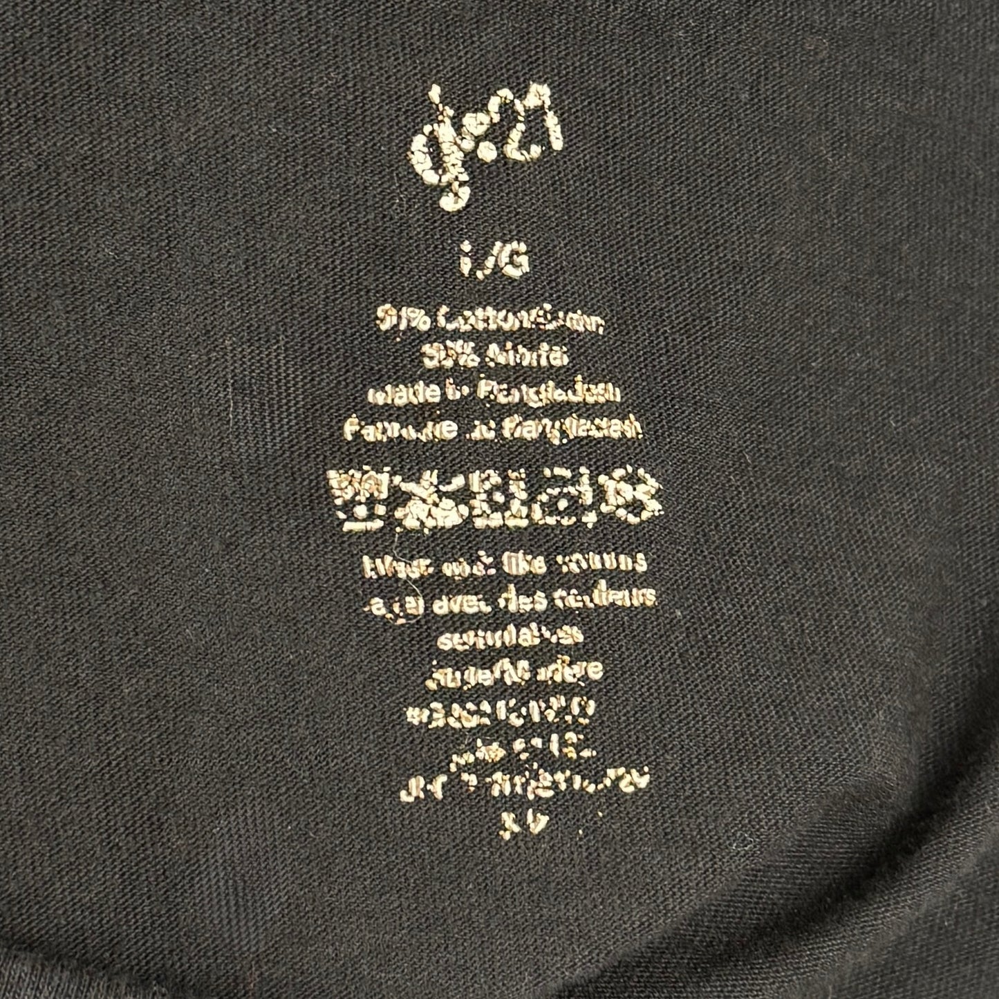 g:21 Crop Flutter Sleeve Tee