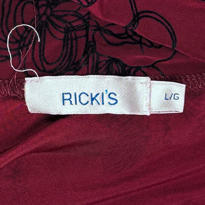 Ricki’s Cowl Flocked Top
