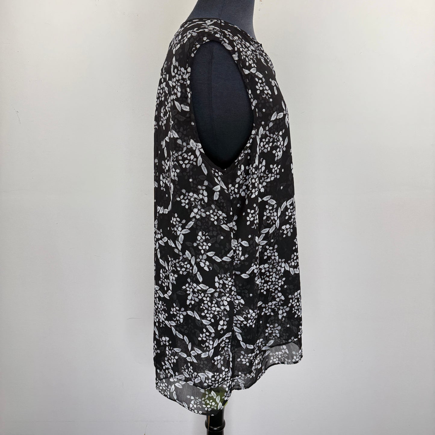 Cristina B Layered Hem Blouse