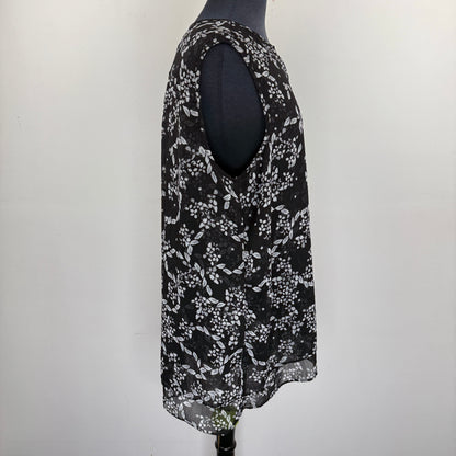 Cristina B Layered Hem Blouse