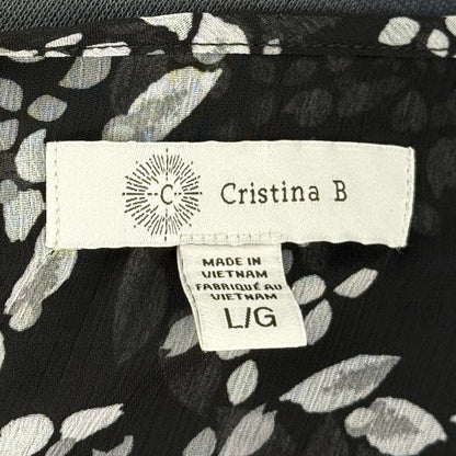 Cristina B Layered Hem Blouse