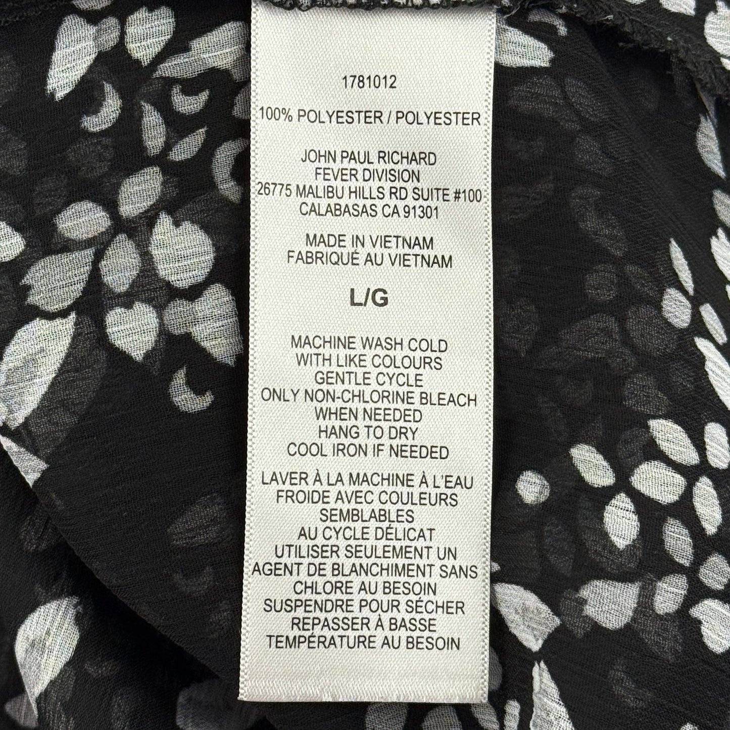 Cristina B Layered Hem Blouse