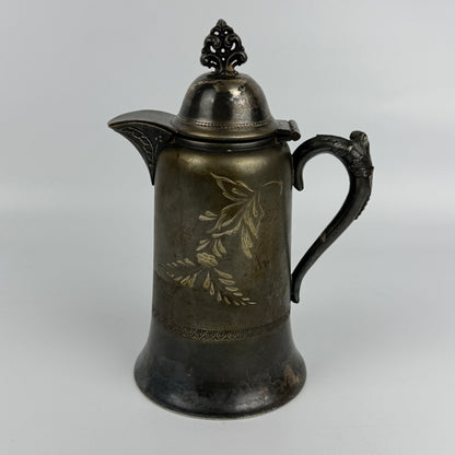 New Amsterdam Floral Silver Pot
