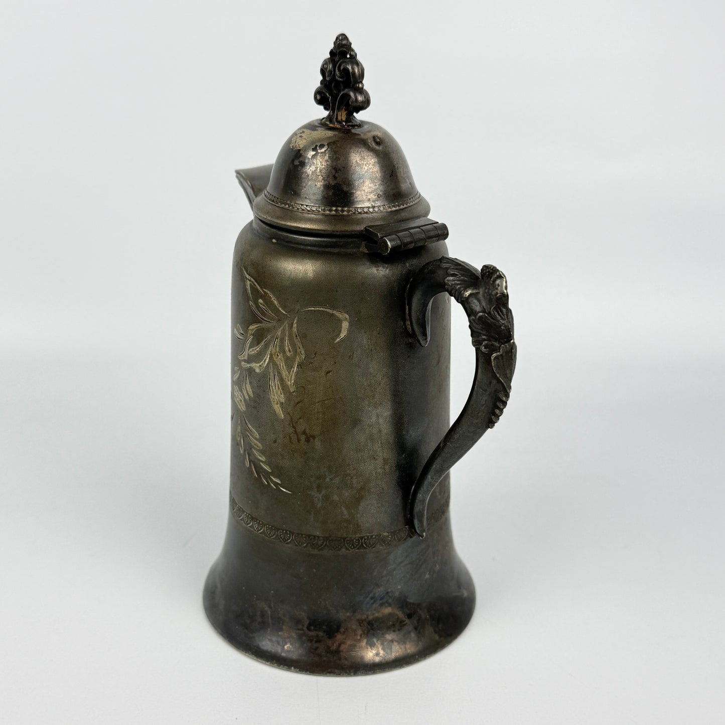 New Amsterdam Floral Silver Pot