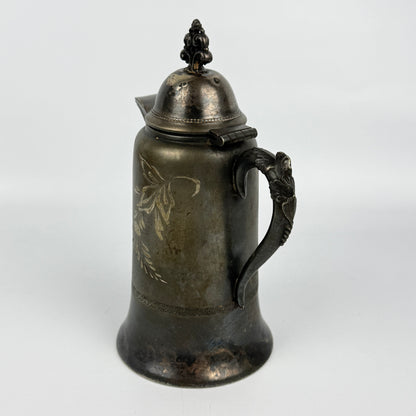 New Amsterdam Floral Silver Pot