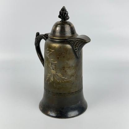 New Amsterdam Floral Silver Pot