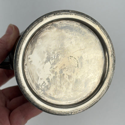 New Amsterdam Floral Silver Pot