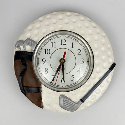 Golf Ceramic Wall Clock