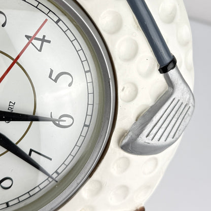 Golf Ceramic Wall Clock