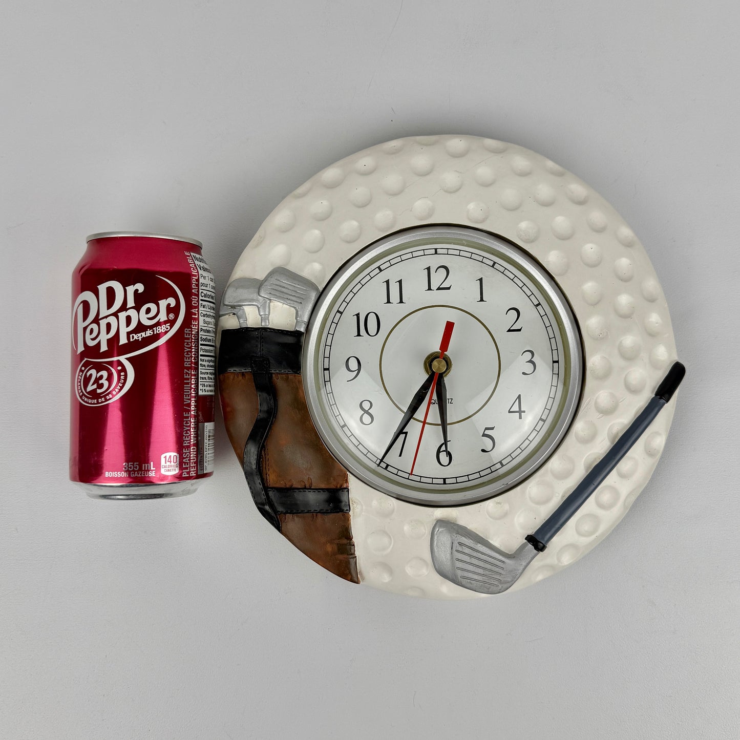 Golf Ceramic Wall Clock