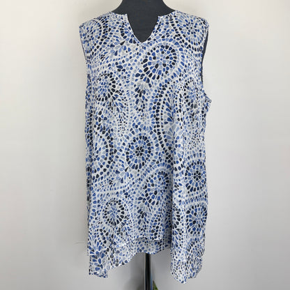 Cristina B Layered Hem Blouse