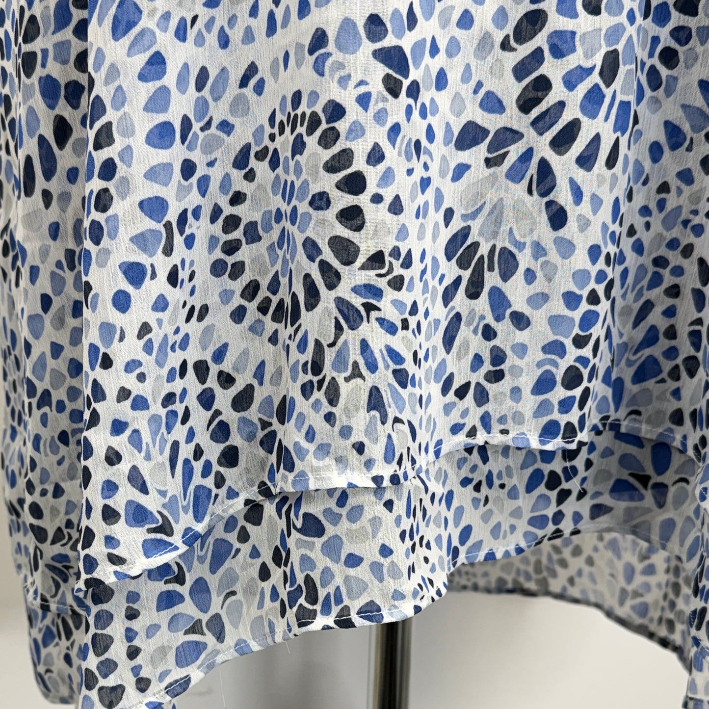 Cristina B Layered Hem Blouse