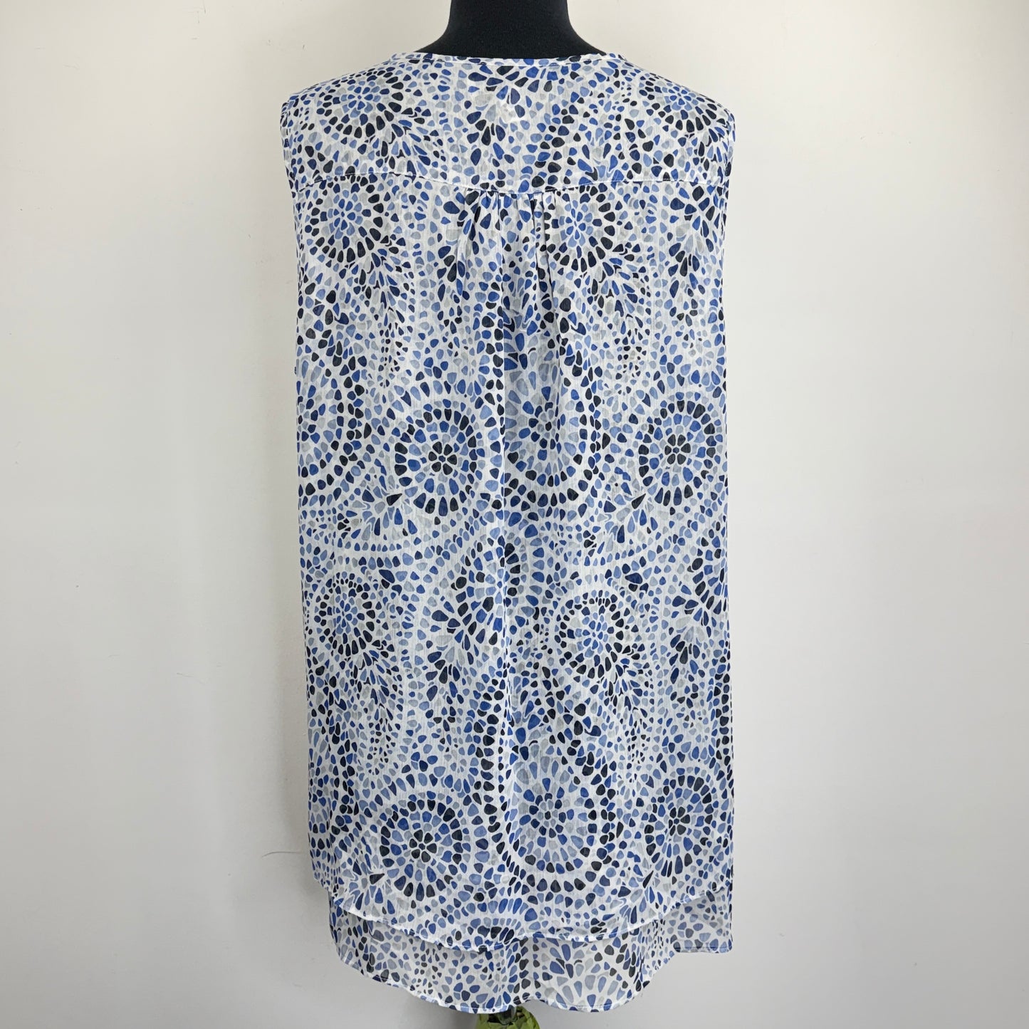 Cristina B Layered Hem Blouse