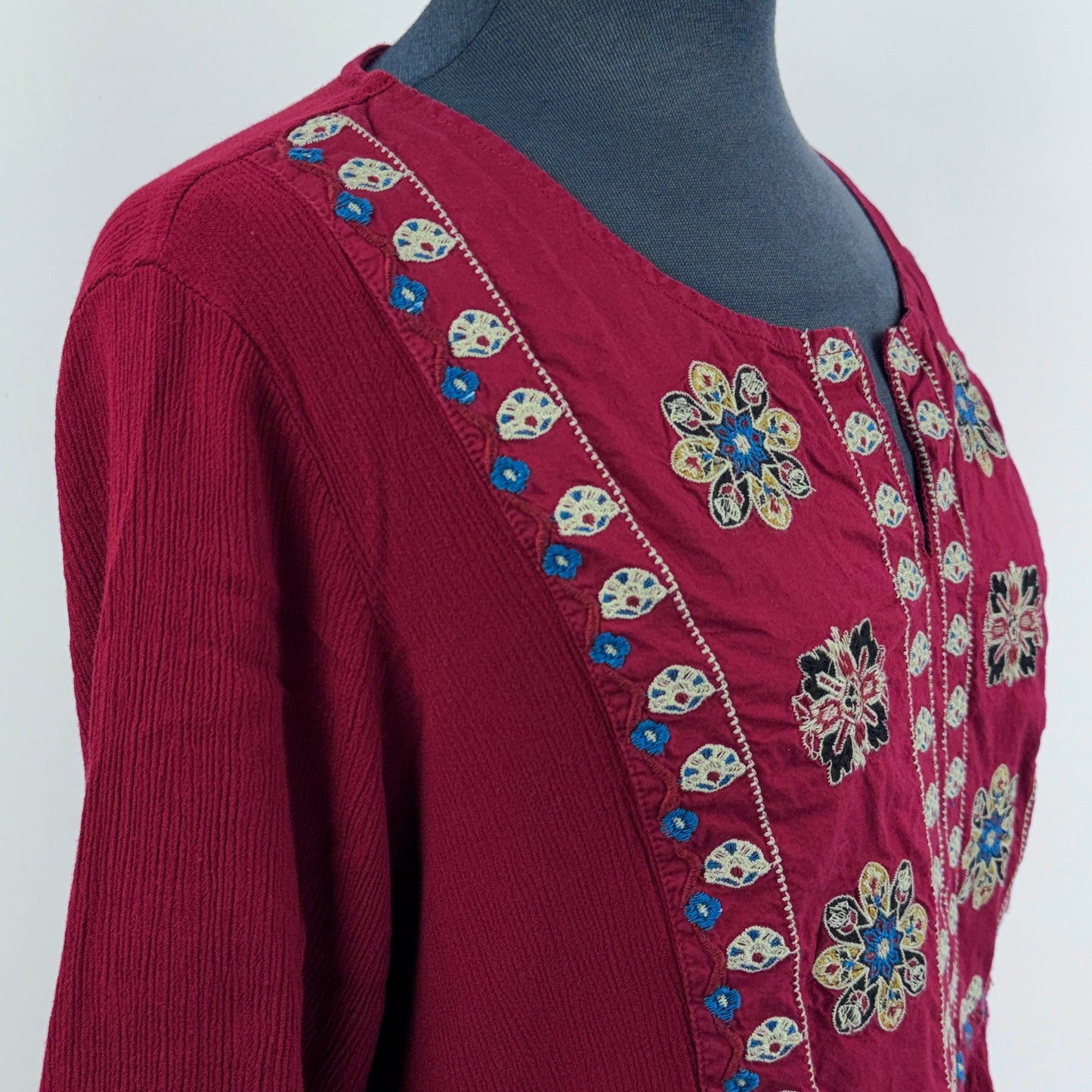 N Reflections Embroidered Top