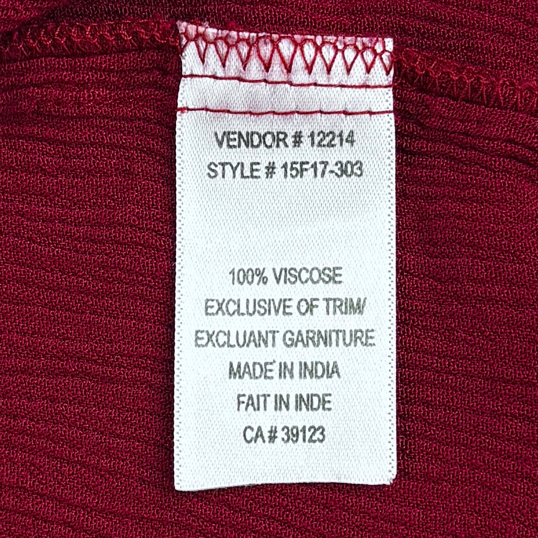 N Reflections Embroidered Top