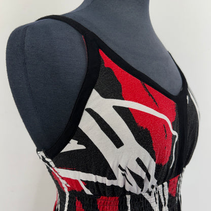 Simon Chang Smocked Dress