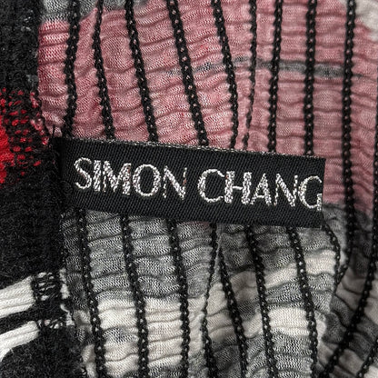 Simon Chang Smocked Dress