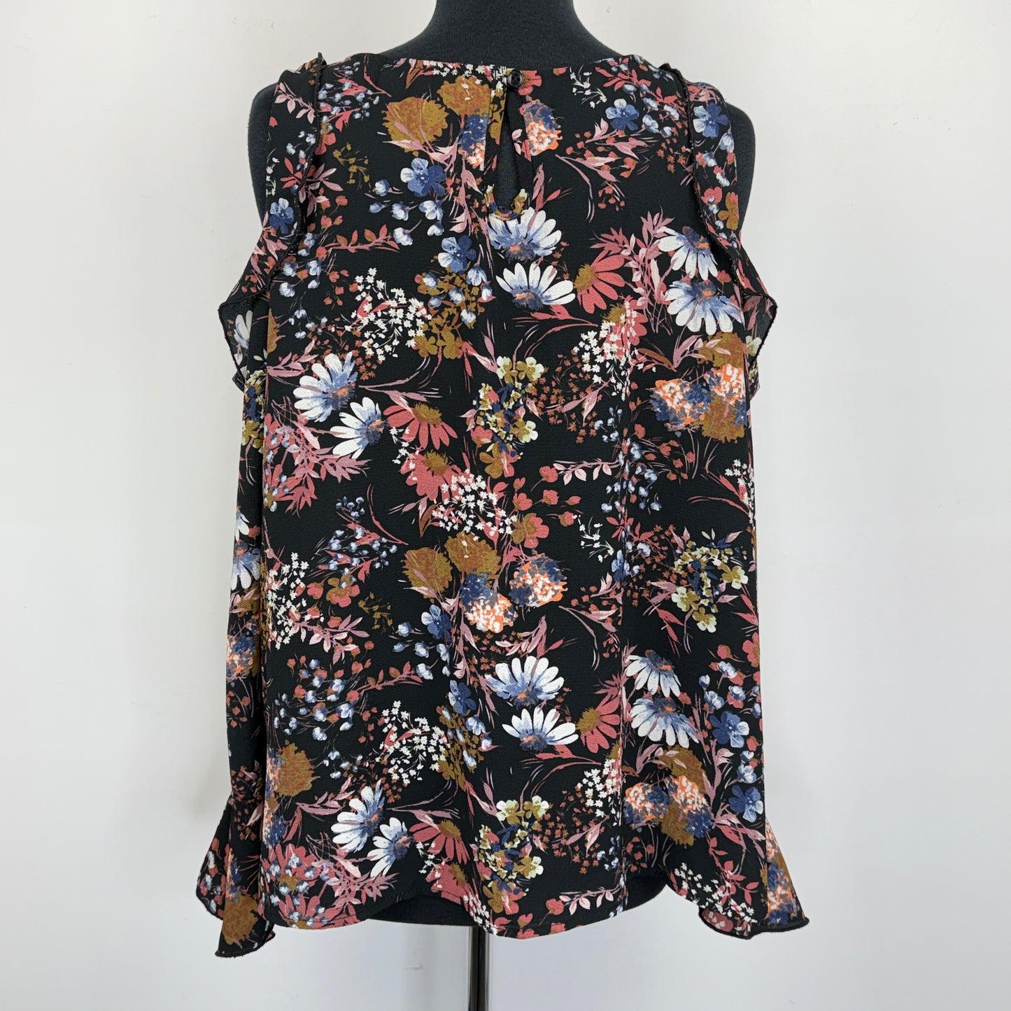Artizan Ruffle Floral Blouse