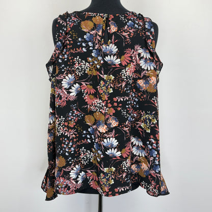Artizan Ruffle Floral Blouse