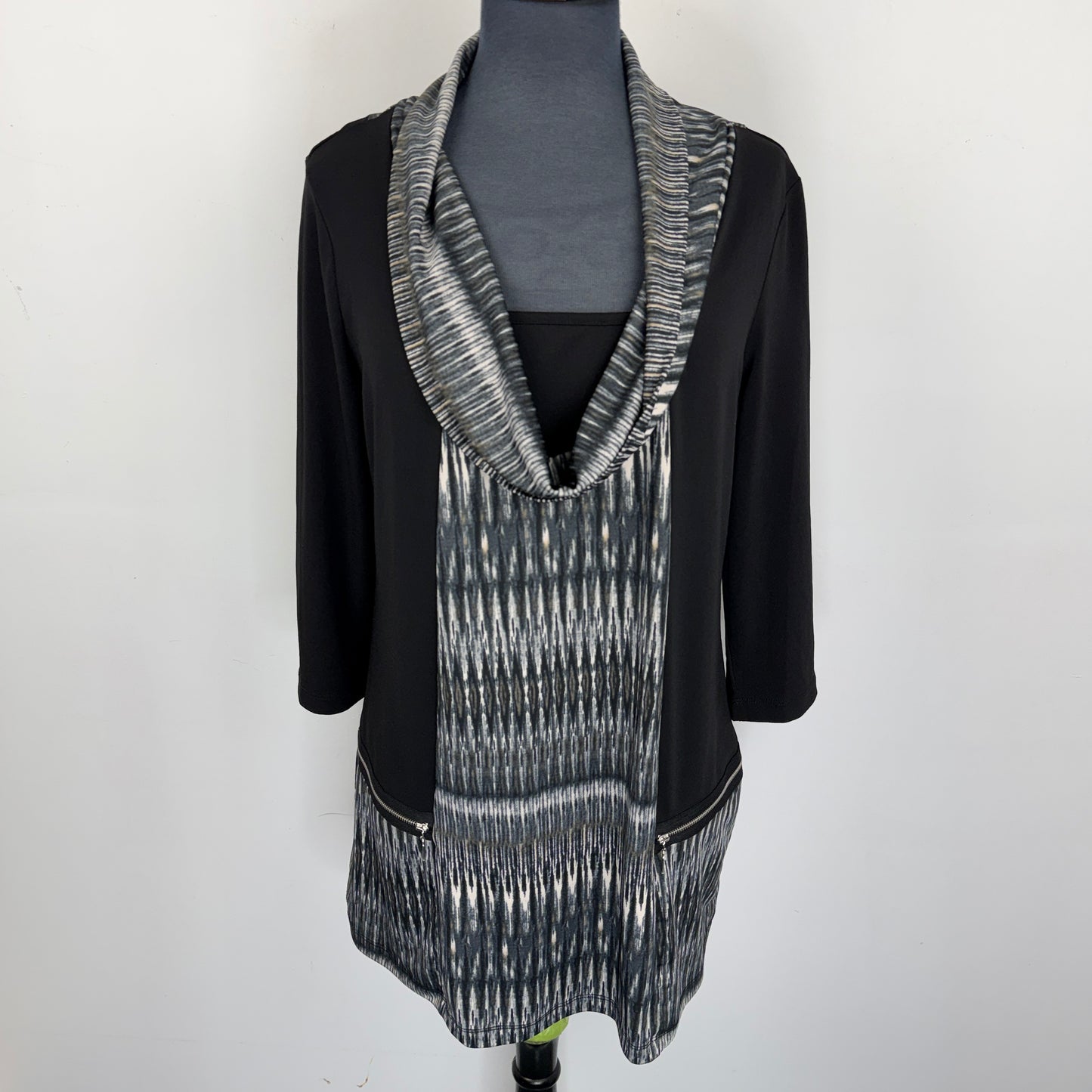 Cleo Printed Tunic Blouse