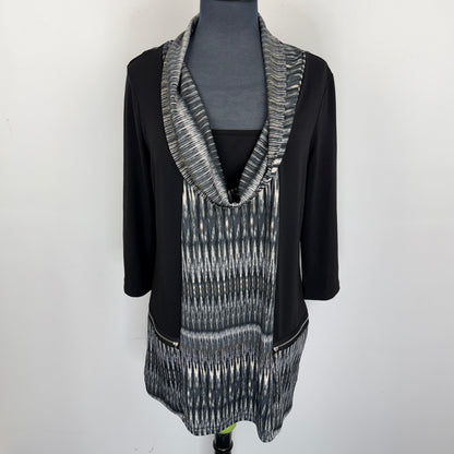 Cleo Printed Tunic Blouse