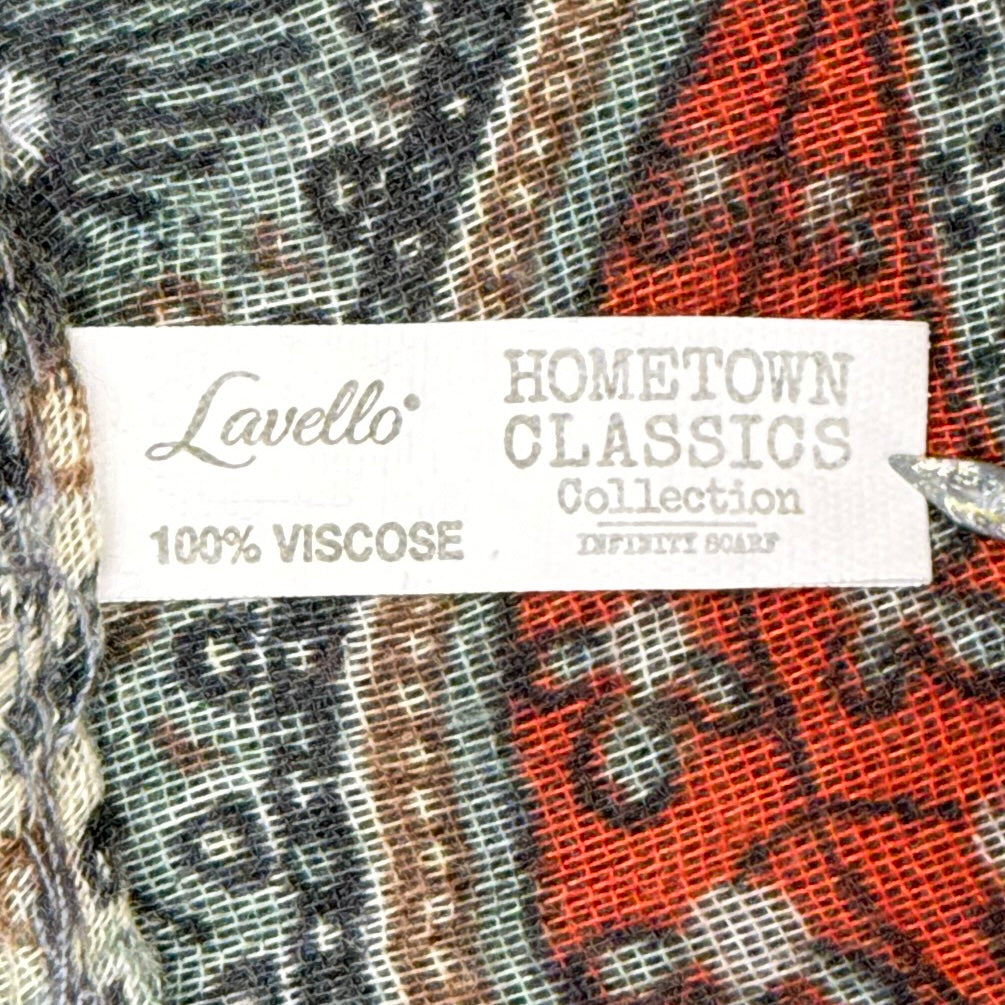 Lavello Paisley Infinity Scarf