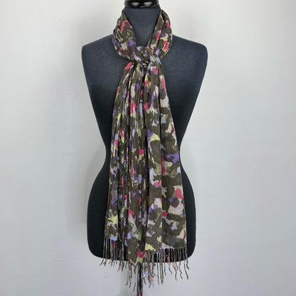 Abstract Fringe Scarf