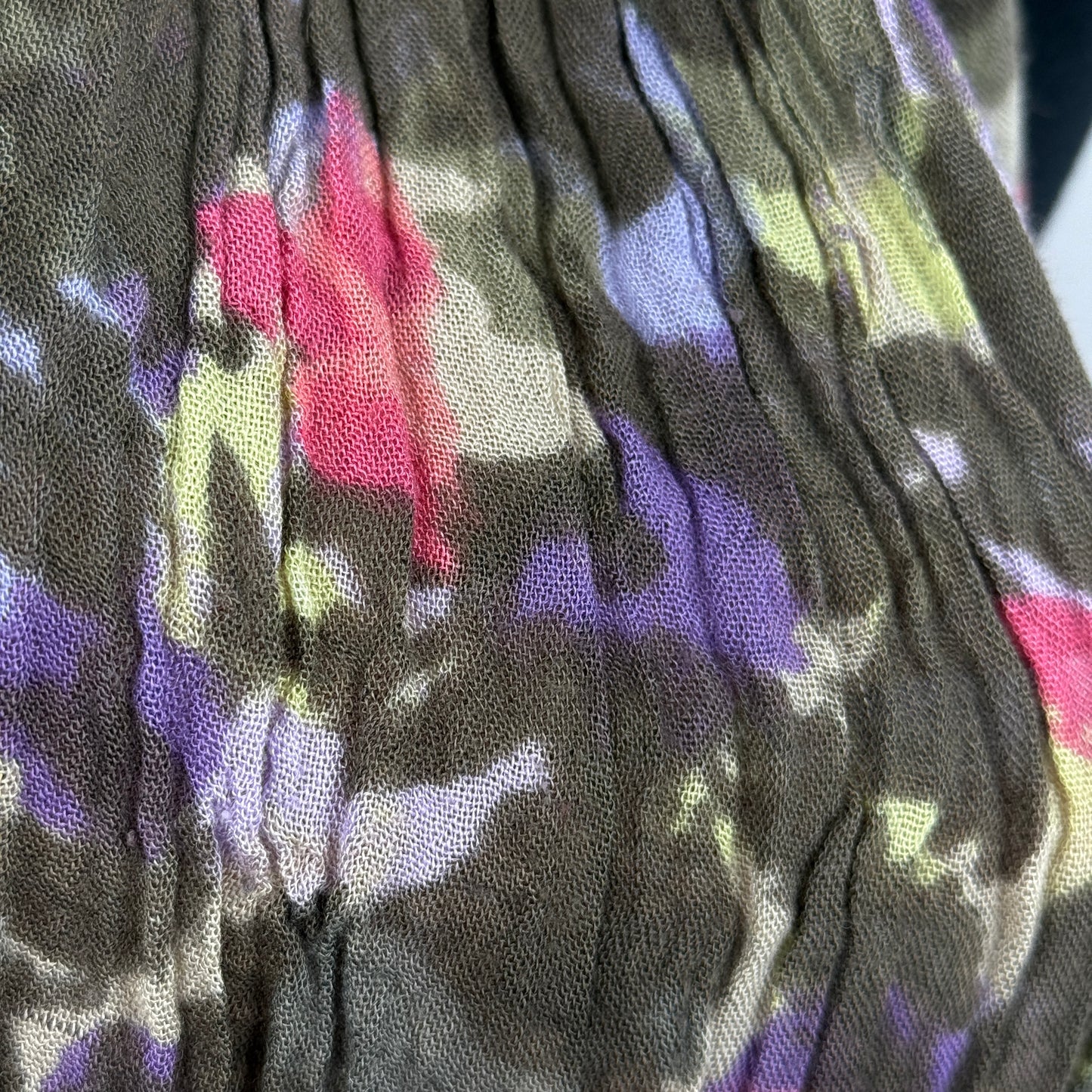 Abstract Fringe Scarf
