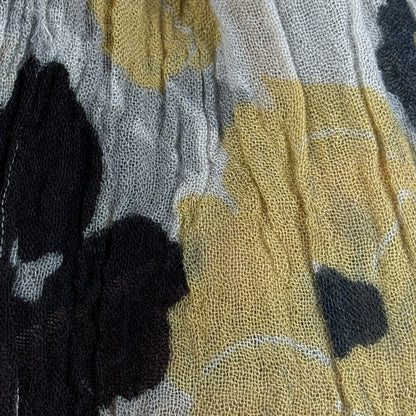 Floral Crinkle Scarf