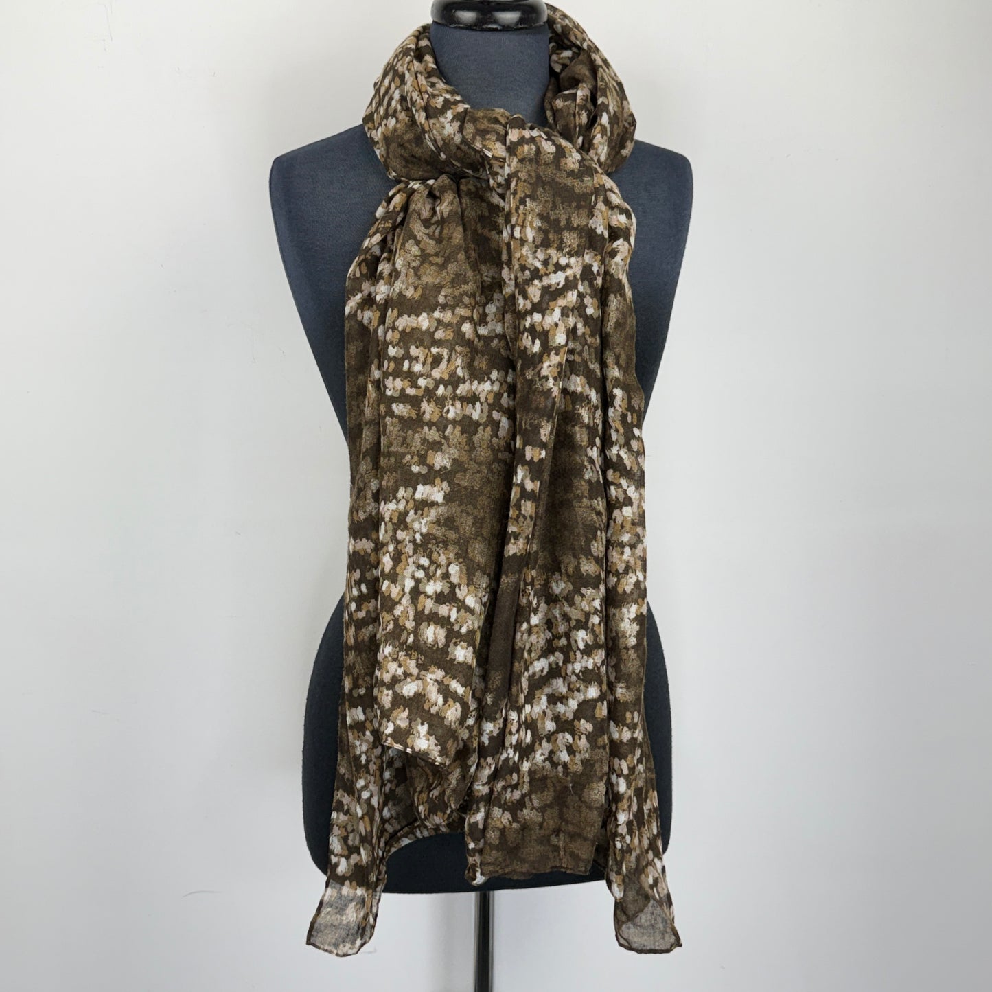 Abstract Print Scarf