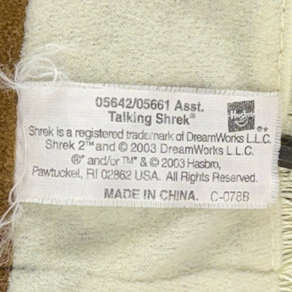 Hasbro Talking Shrek Plush