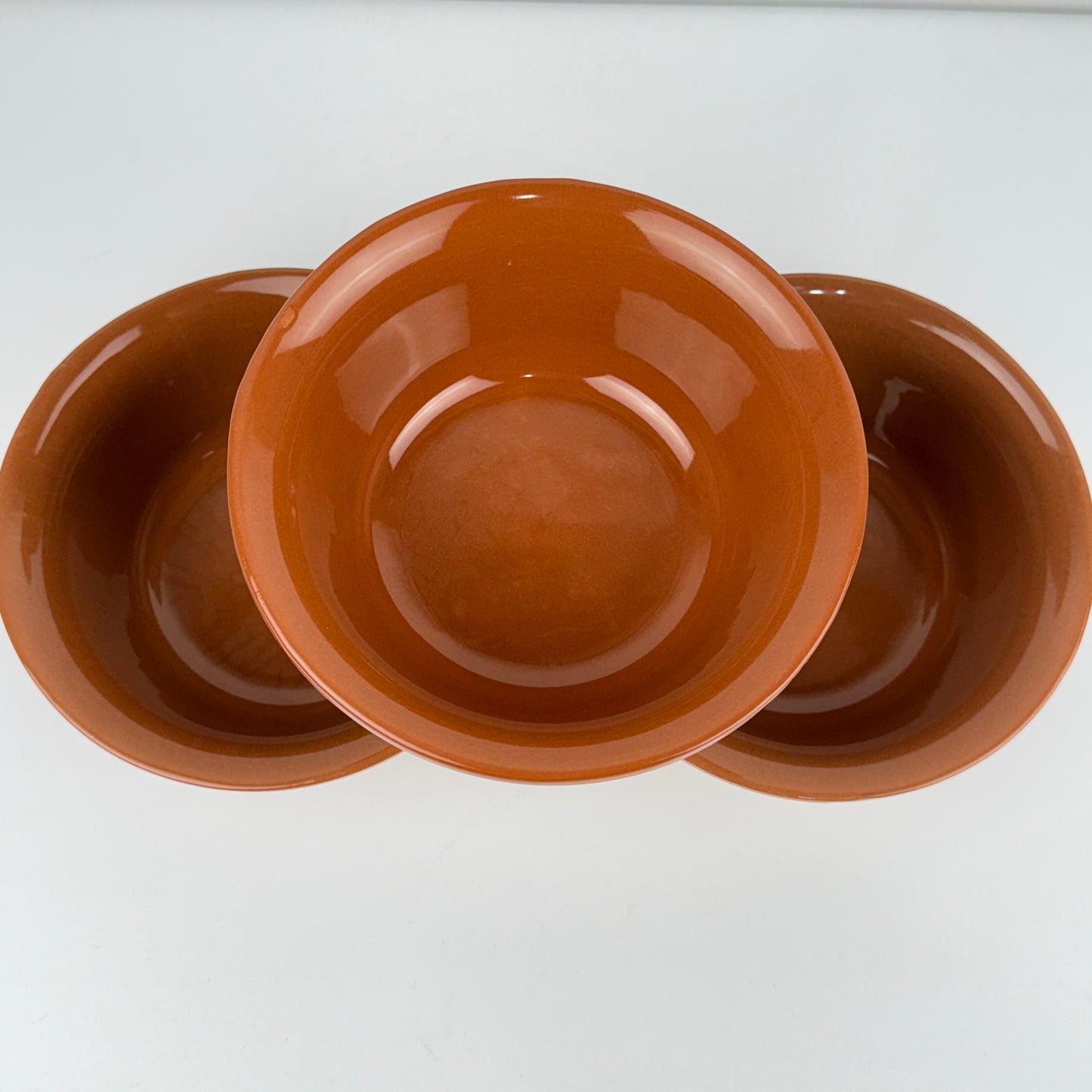 Embossed Terra Cotta Bowls