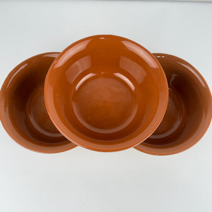 Embossed Terra Cotta Bowls