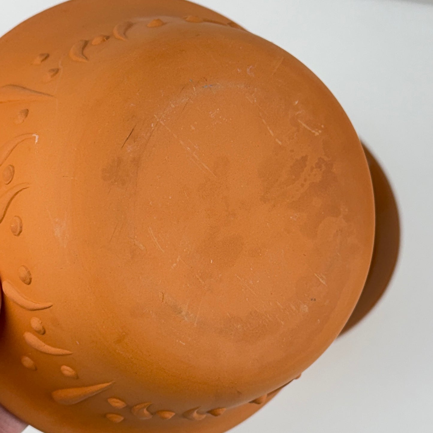 Embossed Terra Cotta Bowls