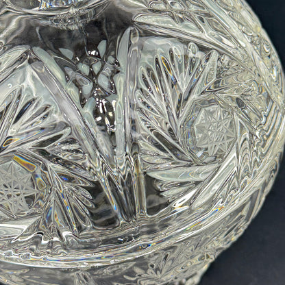 Cut Crystal Apothecary Jar